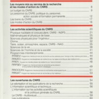 Rapport CNRS 1981-1982
