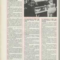 Rapport CNRS 1983