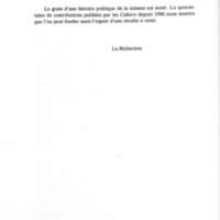 Cahiers pour l'histoire du CNRS 10