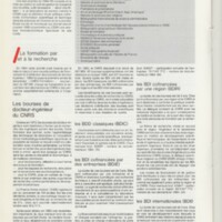 Rapport CNRS 1984
