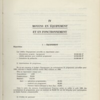 Rapport CNRS 1969