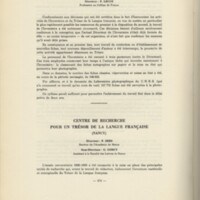 Rapport CNRS 1962-1963