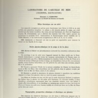 Rapport CNRS 1961-1962
