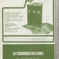 Le courrier du CNRS 28