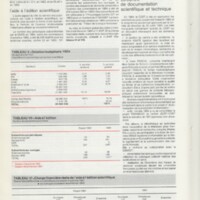 Rapport CNRS 1984