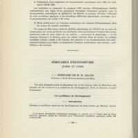Rapport CNRS 1960-1961