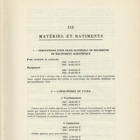Rapport CNRS 1962-1963