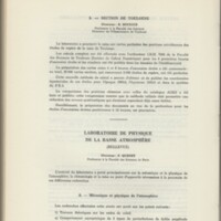 Rapport CNRS 1964-1965