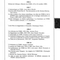 Cahiers pour l'histoire du CNRS 10