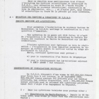 Rapport CNRS 1952-1953