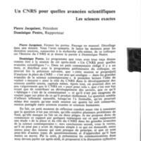 Cahiers pour l'histoire du CNRS 6