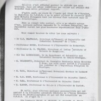 Rapport CNRS 1953-1954