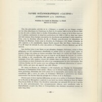 Rapport CNRS 1961-1962