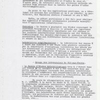 Rapport CNRS 1952-1953