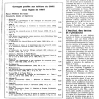 Le courrier du CNRS 1