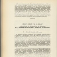 Rapport CNRS 1963-1964