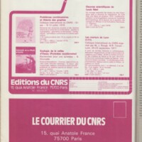 Le courrier du CNRS 30
