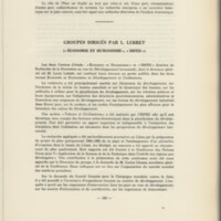 Rapport CNRS 1962-1963