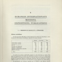 Rapport CNRS 1967