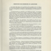 Rapport CNRS 1964-1965