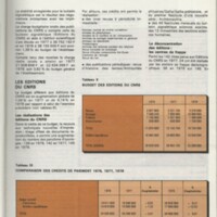 Rapport CNRS 1977-1978