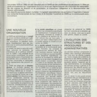 Rapport CNRS 1979-1980