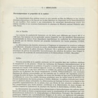 Rapport CNRS 1969