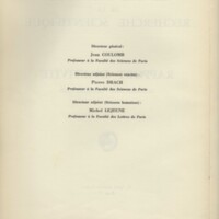 Rapport CNRS 1958-1959