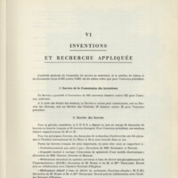 Rapport CNRS 1961-1962