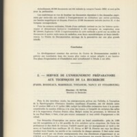 Rapport CNRS 1963-1964