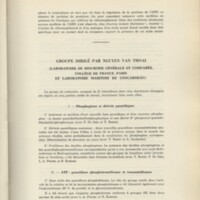 Rapport CNRS 1962-1963