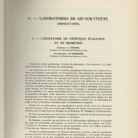 Rapport CNRS 1963-1964
