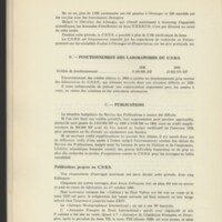Rapport CNRS 1959-1960