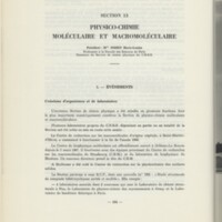 Rapport CNRS 1967