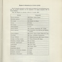 Rapport CNRS 1967