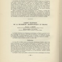 Rapport CNRS 1957-1958