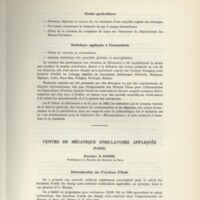 Rapport CNRS 1961-1962