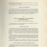 Rapport CNRS 1961-1962