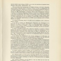 Rapport CNRS 1963-1964