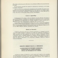Rapport CNRS 1961-1962