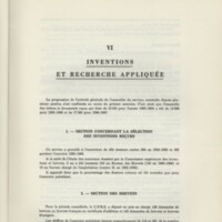 Rapport CNRS 1967