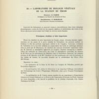 Rapport CNRS 1960-1961