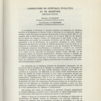Rapport CNRS 1964-1965
