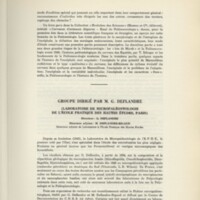 Rapport CNRS 1961-1962