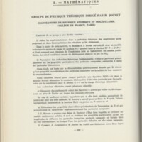 Rapport CNRS 1964-1965