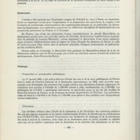 Rapport CNRS 1969