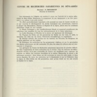 Rapport CNRS 1957-1958
