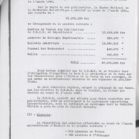 Rapport CNRS 1953-1954