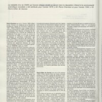 Rapport CNRS 1979-1980