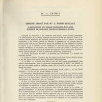 Rapport CNRS 1963-1964